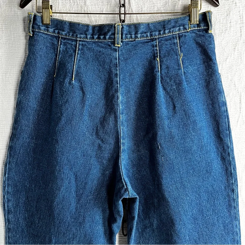 Vintage A.J. Brandon Womens Juniors 13 14 High Waisted 90s Mom Pants Denim Jeans